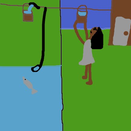 The Water Sender sends water right to your door. It is a very simple process. All you have to do is send a bucket over the line to the nearest river and then it will come back 1 minute later full of water!